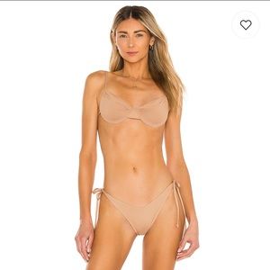 Maggie Top in Earth color by Frankies Bikinis